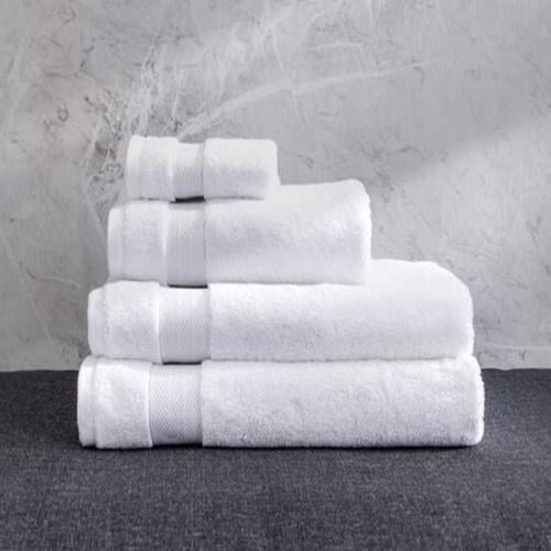 منشفة فروتشي - بيضاء فاخرة مقاس 180×90 سم