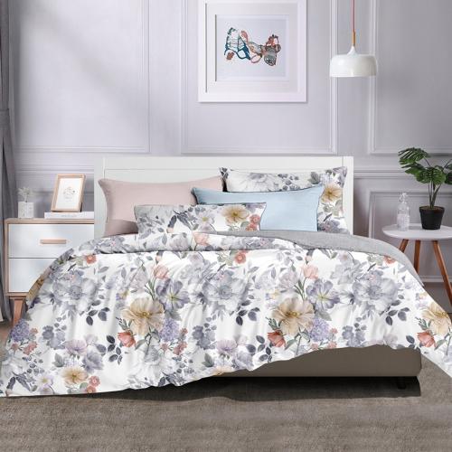 كيس لحاف فيفرت متعدد الألوان مقاس كوين طقم 4 قطع