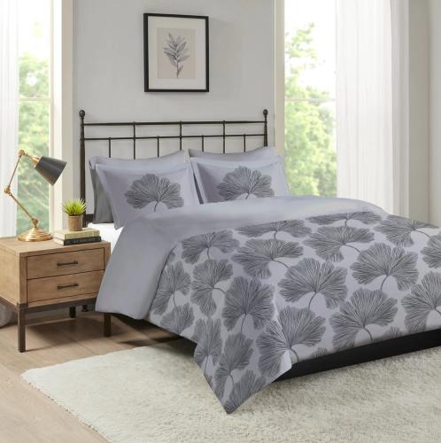 طقم لحاف فاريسا نقشة بألوان متعددة كينج طقم 5 قطع