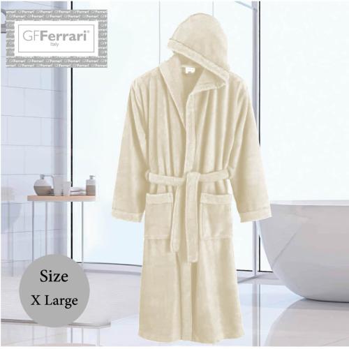 روب حمام نسائي من القطن ماركة GF-FERRARI صناعة ايط...