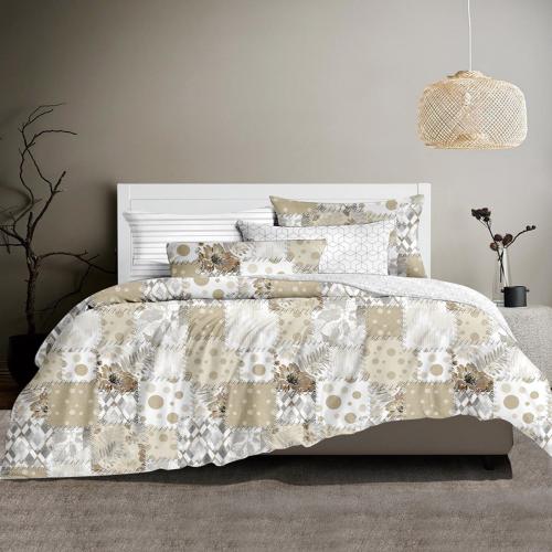 فيفرت كيس لحاف متعدد الألوان مقاس سنجل طقم 3 قطع