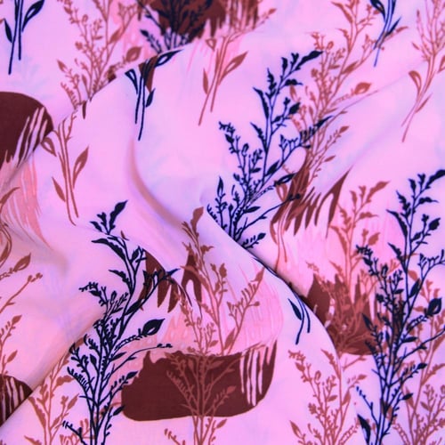 حرير بودرة مشجر