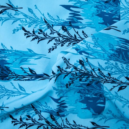 حرير بودرة مشجر