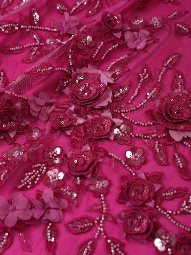 تل مطرز مشغو شك ( بوردة بارز )