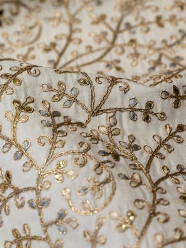 قماش التفتة المطرز