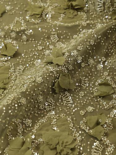 تل مطرز مشغو شك ( بوردة بارز )