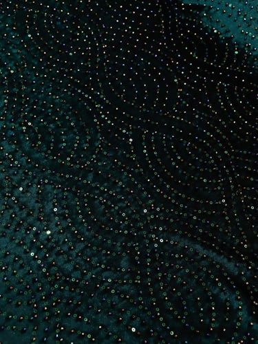 مخمل مشغول شك خرز وترتر