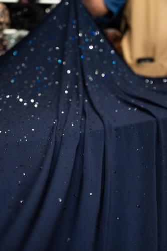 قطعة سترتش مشغول بالكرستال ( لونكحلي )