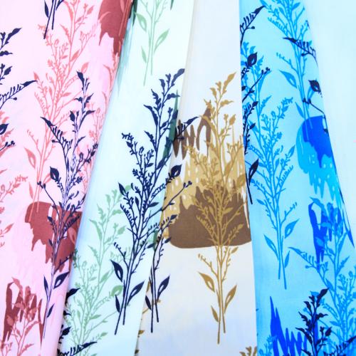 حرير بودرة مشجر