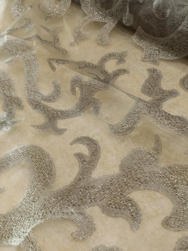 جازارمشجر مقصب بلمعة فضية