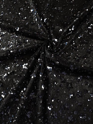 تل مطرز مشغو شك بالخرز والترتر