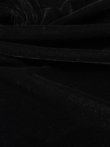 مخمل سادة عرضين صيني ( ابو تاج )