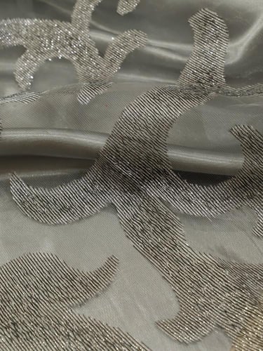 جازارمشجر مقصب بلمعة فضية