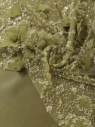 تل مطرز مشغو شك ( بوردة بارز )