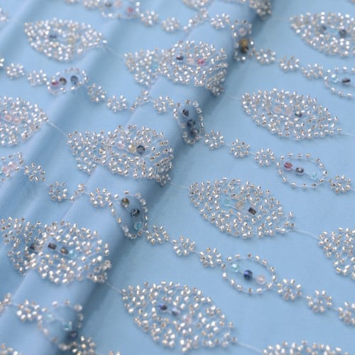 اقمشة سهرات وحفلات زواج