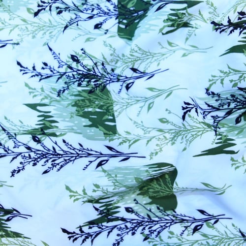 حرير بودرة مشجر