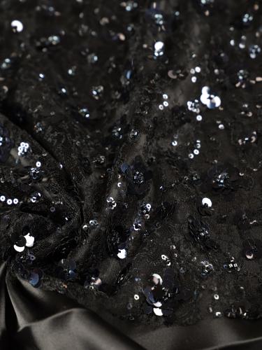 تل مطرز مشغو شك بالخرز والترتر