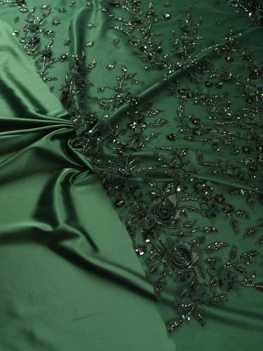 تل مطرز مشغو شك ( بوردة بارز )