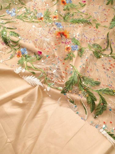 تل مطرز مشغو شك