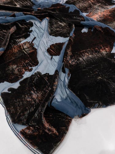 مخمل شيفون ناعم