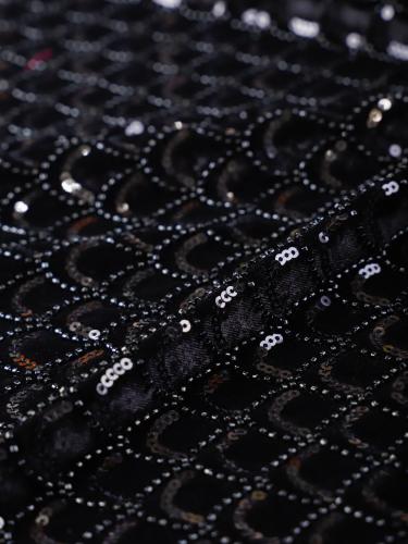 مخمل مشغول شك خرز وترتر