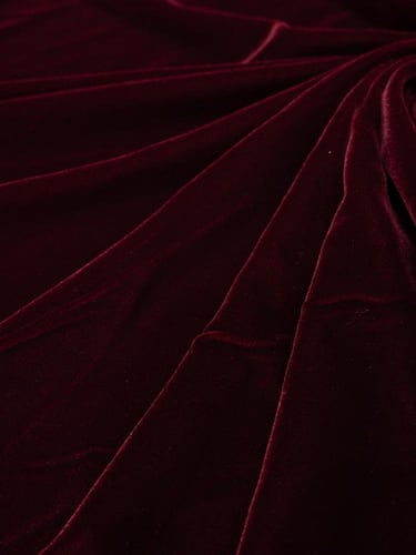 مخمل سادة عرضين صيني ( ابو تاج )