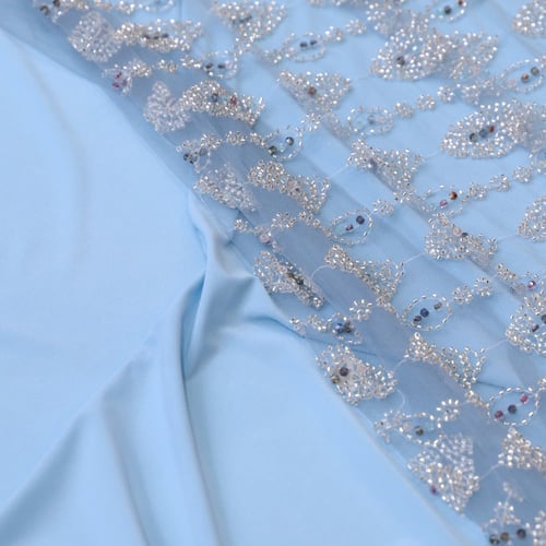 اقمشة سهرات وحفلات زواج