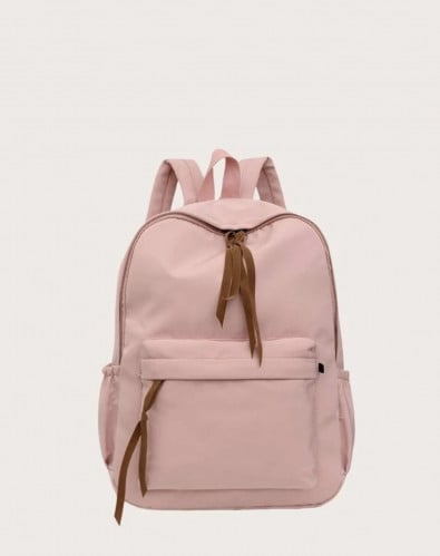 شنطة ظهر وردي