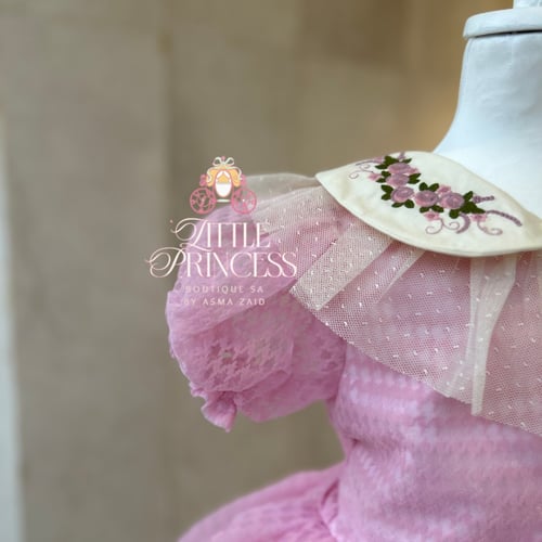 فستان اميرة الزهور