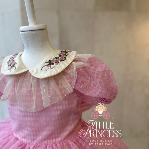 فستان اميرة الزهور