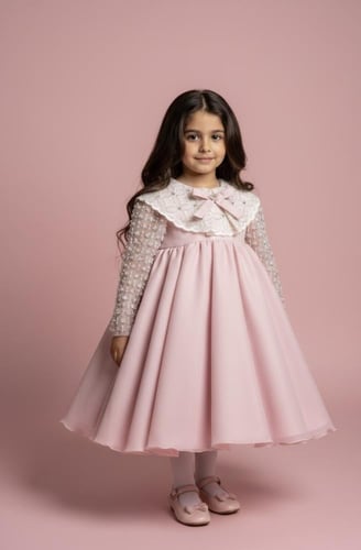 فستان الاناقة وردي