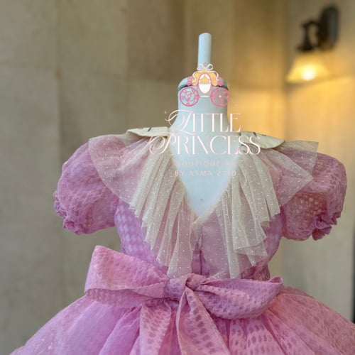 فستان اميرة الزهور