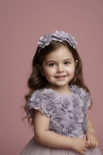 فستان الورود موف للرضع