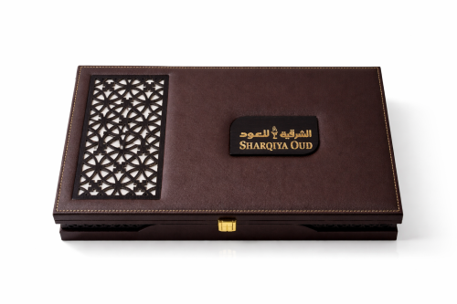 طقم هدايا اسلامي- لون بني