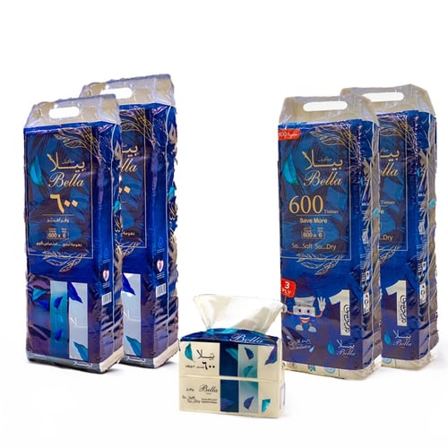 مناديل بيلا 600 4*6