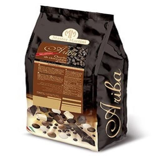 قطع شوكولا بالحليب مربعات