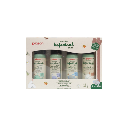 مجموعة سفر للأطفال نباتية طبيعية بيجون 45 مل