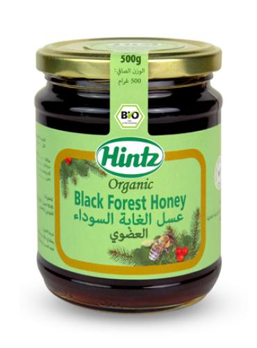 عسل الغابة السوداء العضوي هنتز 500 غ