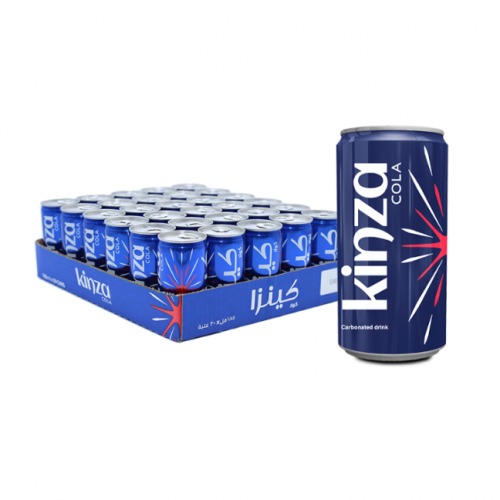 25 كرتون كينزا كولا 185 مل * 30 حبة