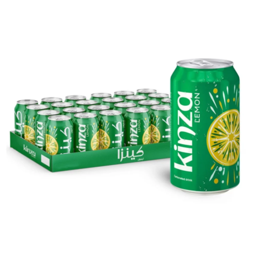 25 كرتون كينزا ليمون 320 مل * 24 حبة