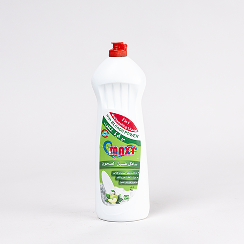 ماكسى غسيل أطباق سائل بنكهة التفاح 1 لتر