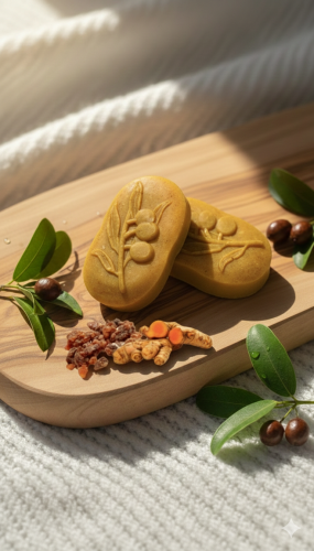 صابونه الكركم والمر