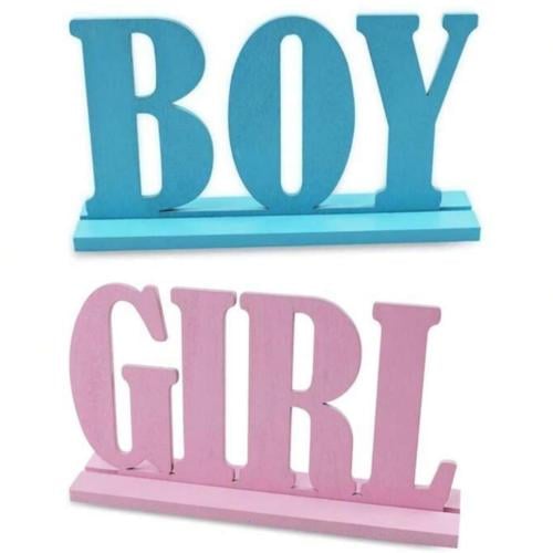 مجسم كلمة بنت و ولد بالانجليزي