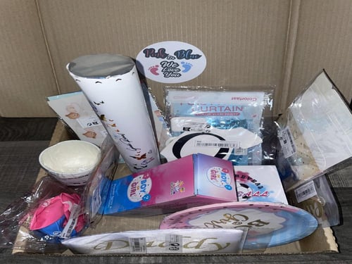 بكج السعاده لحفل كشف جنس الجنين