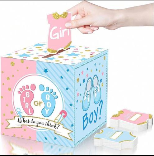 بوكس التوقعات لحفل كشف جنس الجنين