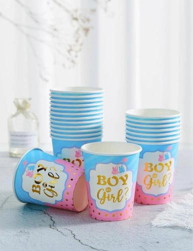 ضيافة متكاملة لحفل كشف جنس الجنين