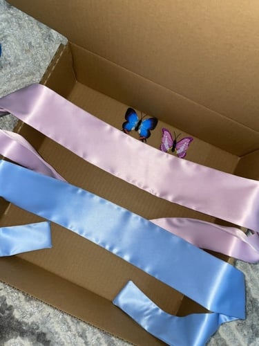 بوكس الالوان لحفل كشف جنس الجنين