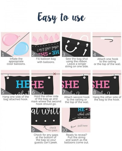 كيس الأسود بالبالونات