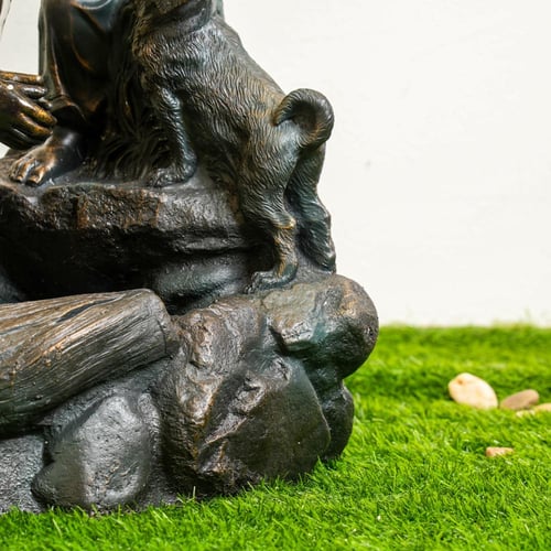 نافورة مياة بتصميم أطفال صغار مقاس 70x50x30 سم