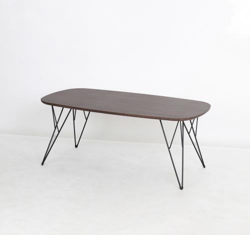 طاوله خدمه بتصميم انيق مميز 110x60x45 سم لون بنى غ...